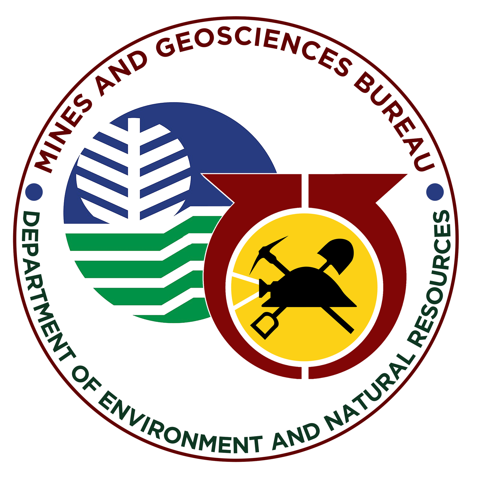 Mines and Geosciences Bureau logo